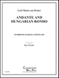 Andante and Hungarian Rondo Euphonium Solo P.O.D. cover